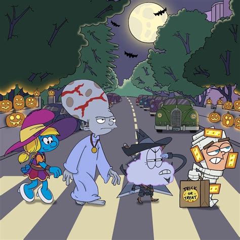 Pin by Julie Czyras on Halloween 2025 | Spongebob halloween, Smurfs ...