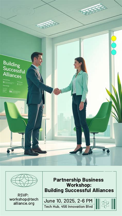 Partnership Poster Design 的图像结果