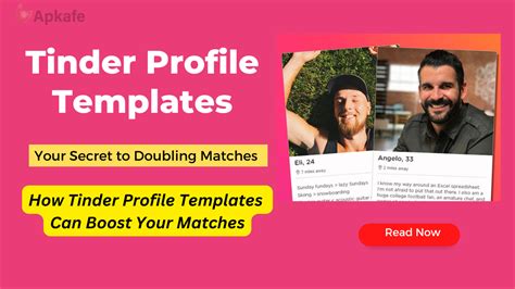 Tinder Profile Templates: Your Secret to Doubling Matches