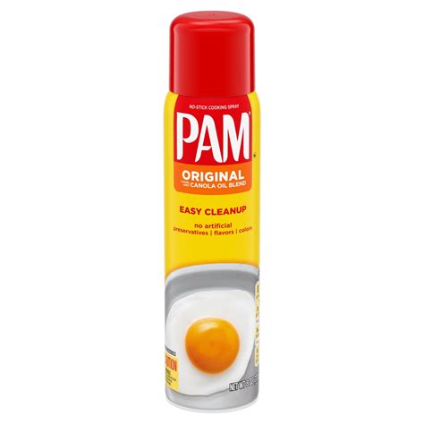 PAM Original Canola Oil Blend No-Stick Cooking Spray ,(1PACK) - Walmart.com