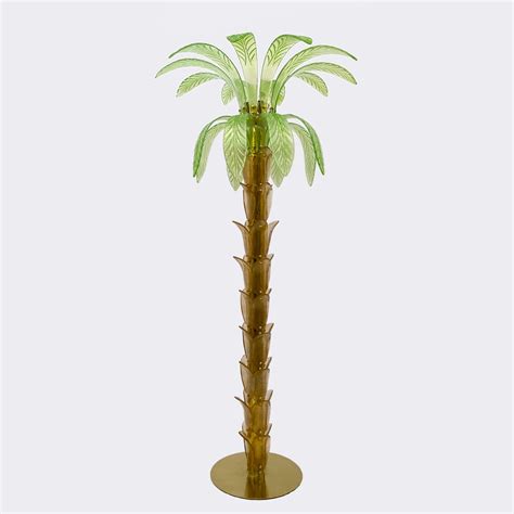 1970s Large Bamboo Palm Tree Lamp For Sale at 1stDibs | palm tree lamp ...