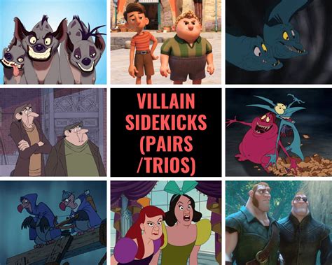 March 2025 tournament - Disney villain sidekicks - Disney in your Day