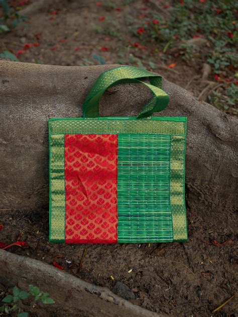 Half and Half Korai Handbag - 10x10 inch - WBG1905 – BLiS