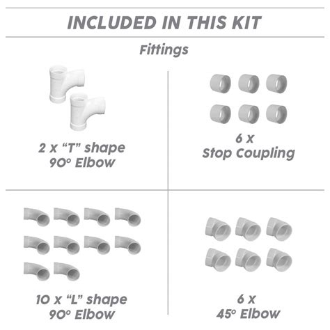 Buy OVO Complet Central Vacuum 3 inlets Installation kit with 50 ft PVC ...