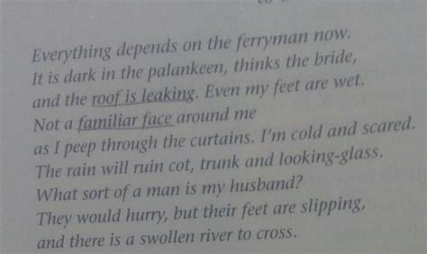 which words and phrases in the first verse tell you that the bride is ...