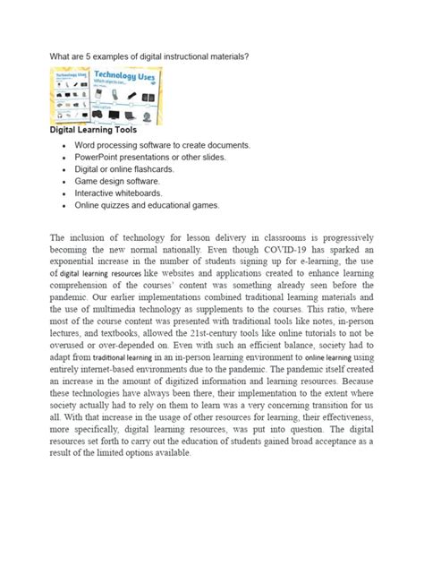 Digital Learning Materials 的图像结果