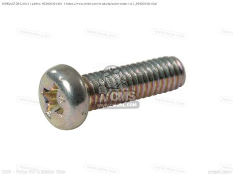 Schraube Kreuz 4X14 für Honda - Bestellung bei CMSNL