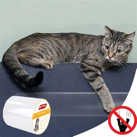 Furniture Protectors From Cats Scratch Anti Scratch Cat Training Tape Safe Clear Tape Couch ...