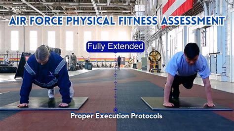 USAF Physical Fitness Assessment Instructions - YouTube