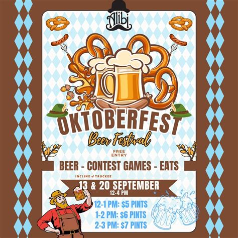 Alibi Oktoberfest Week!, 931 Tahoe Blvd, Incline Village, NV, United ...