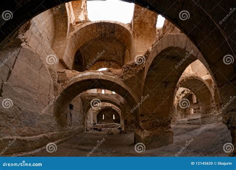 Syria - Halabia, Town of Zenobia Stock Photo - Image of basilic ...