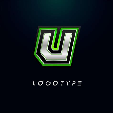 Cool Font Letter U for Gaming 的图像结果