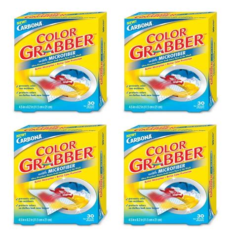 Carbona Color & Dirt Grabber Disposable Cloths 30 Pack, Wash Mixed ...