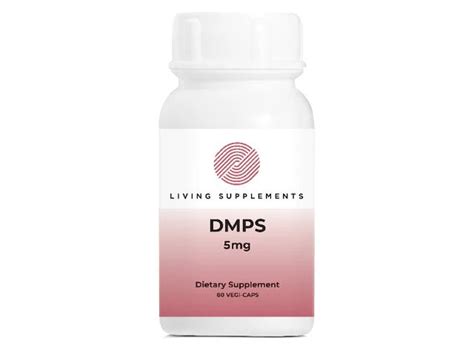 DMPS Chelation: 5mg 80 Veg Capsules