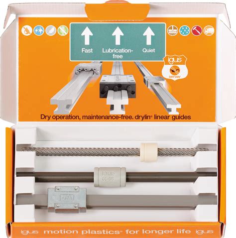 drylin® square linear guides by igus®