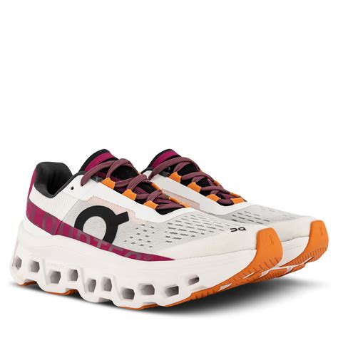 On Cloudmonster Womens Undyed-White | Aurora | Hype DC