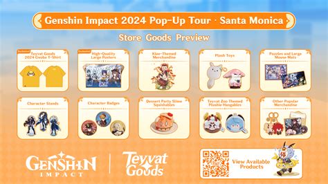 Genshin Impact Merchandise Coming in New Pop-up Store