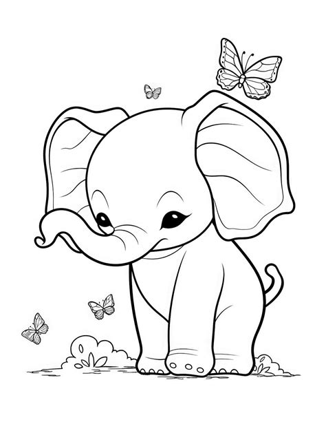 48 Majestic Elephant Coloring Pages For Adults And Kids - Our Mindful Life