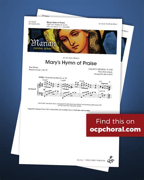 OCP | Set to the well-known Irish melody Salley Gardens, this ...