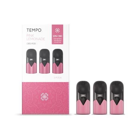 Starter Kit Vape Pen Tempo + 6 Cartouches (3 OG Kush & 3 Pink Lemonade ...