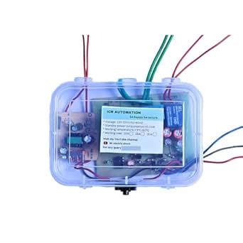 Automatic motor controller, water tank empty motor on, tank full moter ...