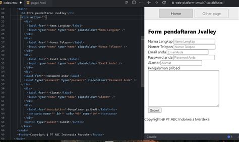 Tutorial How to Make Registration Form HTML 的图像结果