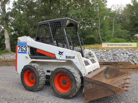2003 Bobcat 763 With Cat Tooth Bucket 2700 Hours