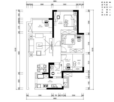 121.24平米的三居室，采用田园风格装修的效果如何呢？-红谷十二庭装修 - 房天下装修知识
