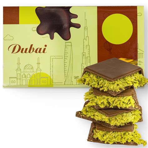 Dubai Chocolate Bar with Pistachio – 7 oz – Australia | Ubuy