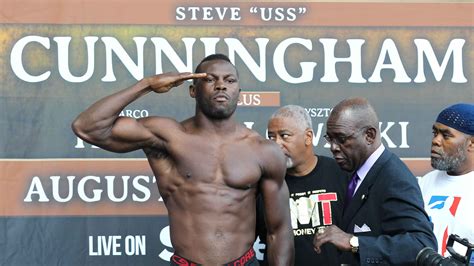 Steve Cunningham drawing upon his ring experience in artistic endeavor