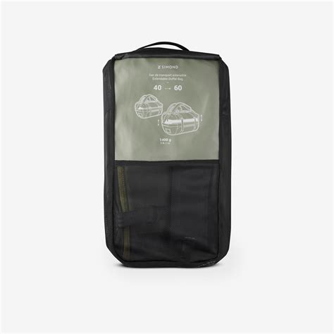 Trekking Carry Bag - 40 L to 60 L - DUFFEL 500 EXTEND | Simond