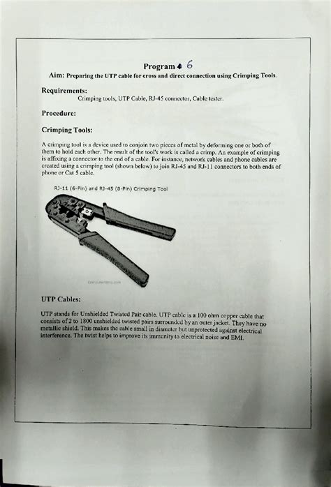 Experiment 6 - practical file ipu computernetwrok edc campus - Aim ...