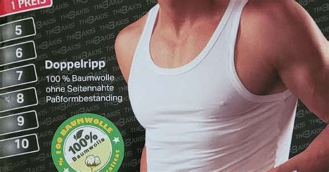Mens White Undershirt Tank Top - 4 Pack Underwear Double Rib - Germany ...