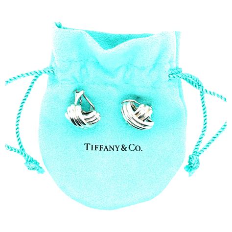 Tiffany and Co X Earrings For Sale at 1stDibs