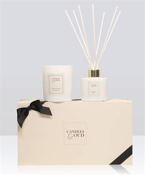 Candles & Oud Heavenly Oud Candle Diffuser Set Gift Sets | Heathrow ...