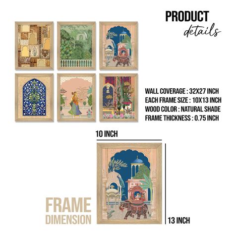 European Café & Travel Art Framed Poster Sets – Elegant Wall Décor ...