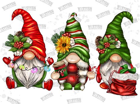 Free Printable Christmas Gnomes - Printable Holiday Calendar