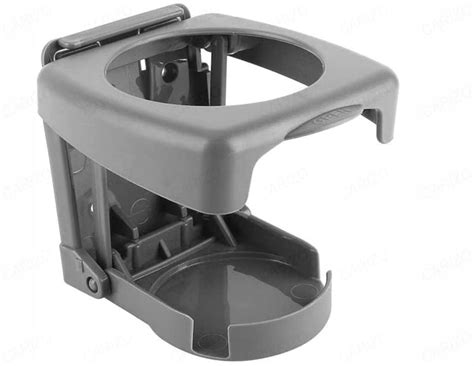 CARIZO Car Cup Holder, Foldable Drink Holder Universal Grey Water ...