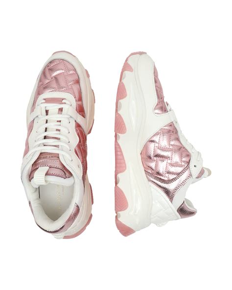 Sneakers 225-LETTIE EAGLE-PINK-LEATHER Kurt Geiger | White | Gomez.pl/en