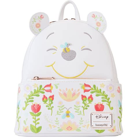 Winnie the Pooh Cosplay Folk Floral Mini-Backpack