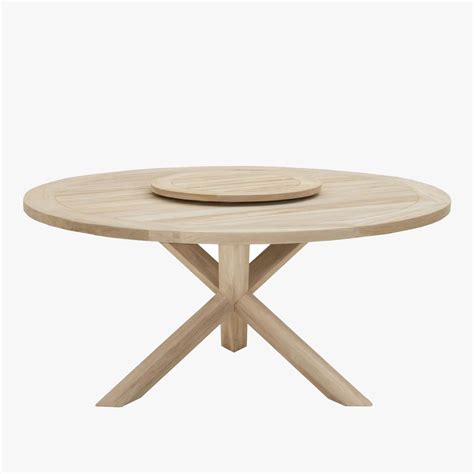 Outdoor Teak Round Dining Table