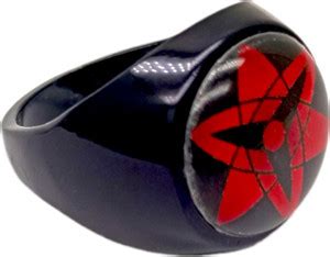 GT Gala Time Anime Naruto Sasuke Sharingan Black Ring Cosplay ...