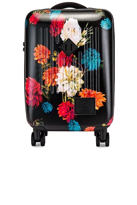 Herschel Supply Co. Trade Carry On Suitcase in Vintage Floral Black ...