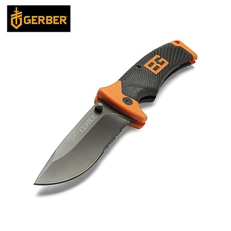 Achetez en ligne Gerber Pocket Knife Bear Grylls Sheat 31-000752 de la ...