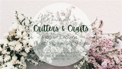 Flower Crown Make & Take, The Boulevard Event Hall, 744 E Green Bay ...