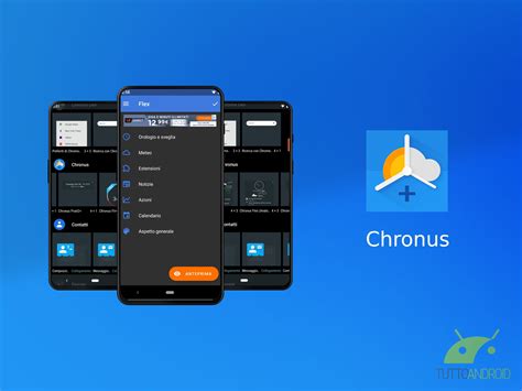 Chronus offre un set di widget funzionali ed eleganti