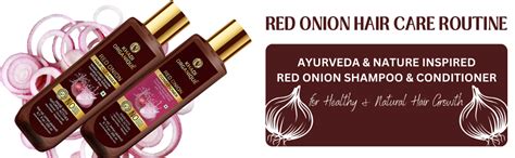 Buy Khadi Organique Red Onion Shampoo & Hair Conditioner Combo for ...