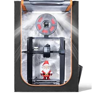 3D Printer Enclosure with LED Lighting, Fireproof Dustproof Tent ...