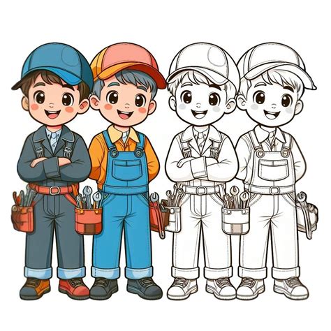Mechanic Coloring Pages 的图像结果