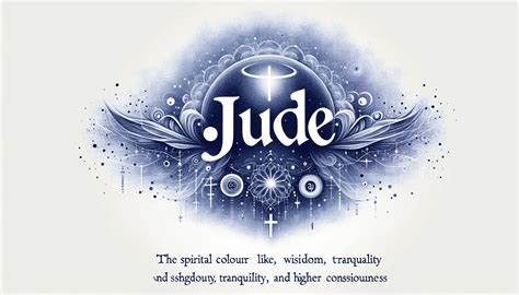 Jude spiritual meaning of the name